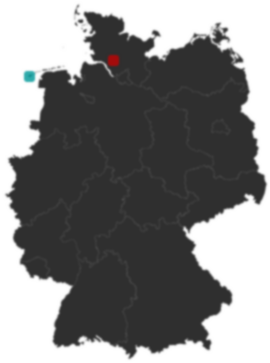 Deutschlandkarte: Wo liegt ?