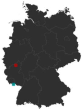 Deutschlandkarte: Wo liegt ?