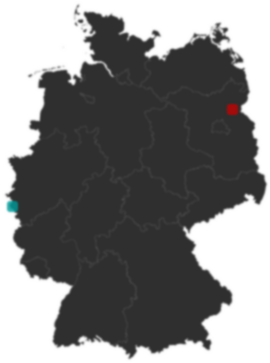 Deutschlandkarte: Wo liegt ?