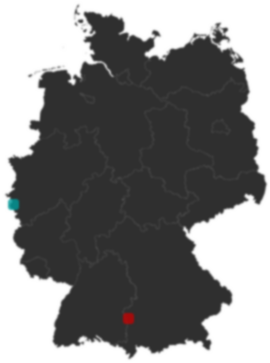 Deutschlandkarte: Wo liegt ?