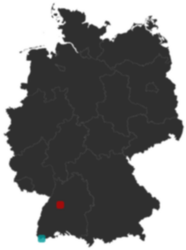 Deutschlandkarte: Wo liegt ?
