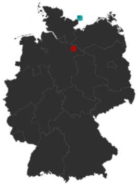 Deutschlandkarte: Wo liegt ?