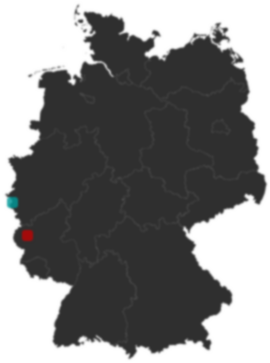 Deutschlandkarte: Wo liegt ?