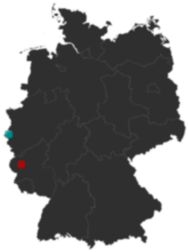 Deutschlandkarte: Wo liegt ?