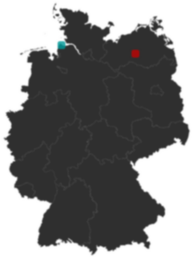 Deutschlandkarte: Wo liegt ?