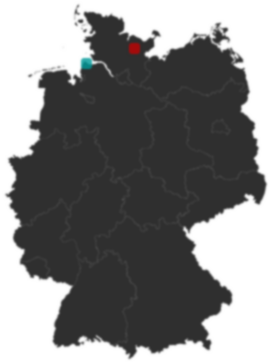 Deutschlandkarte: Wo liegt ?