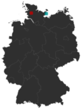 Deutschlandkarte: Wo liegt ?