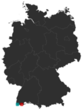 Deutschlandkarte: Wo liegt ?
