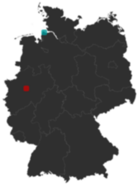 Deutschlandkarte: Wo liegt ?