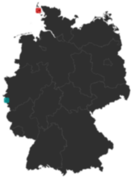 Deutschlandkarte: Wo liegt ?