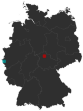Deutschlandkarte: Wo liegt ?