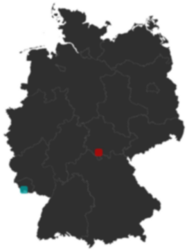 Deutschlandkarte: Wo liegt ?