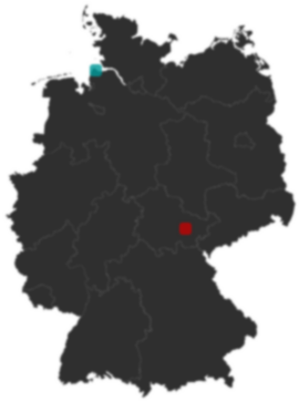 Deutschlandkarte: Wo liegt ?