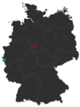 Deutschlandkarte: Wo liegt ?