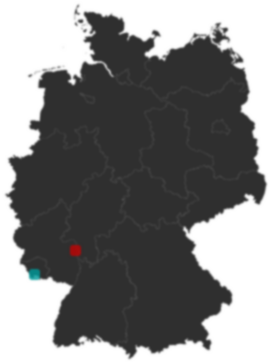 Deutschlandkarte: Wo liegt ?