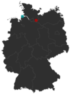 Deutschlandkarte: Wo liegt ?