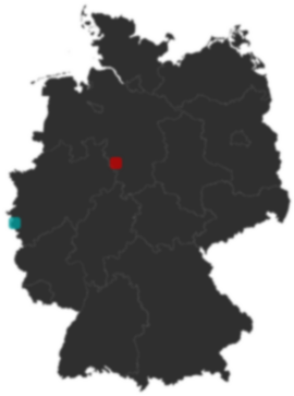 Deutschlandkarte: Wo liegt ?
