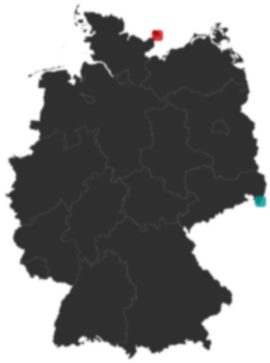 Deutschlandkarte: Wo liegt ?