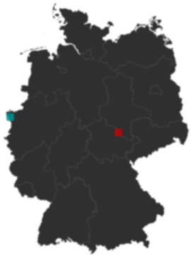 Deutschlandkarte: Wo liegt ?