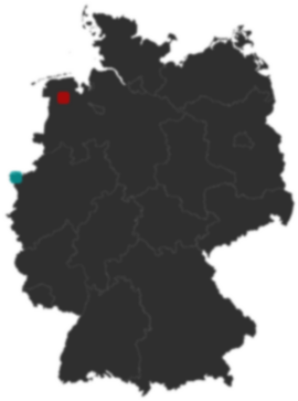 Deutschlandkarte: Wo liegt ?