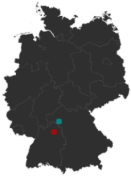 Deutschlandkarte: Wo liegt ?