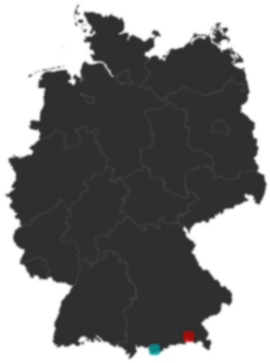 Deutschlandkarte: Wo liegt ?