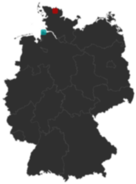 Deutschlandkarte: Wo liegt ?
