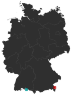 Deutschlandkarte: Wo liegt ?