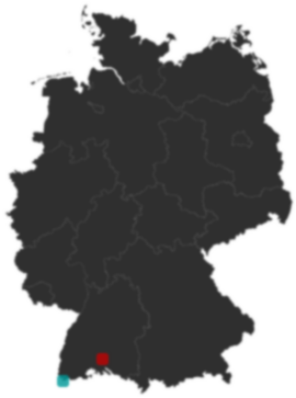 Deutschlandkarte: Wo liegt ?