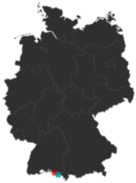 Deutschlandkarte: Wo liegt ?