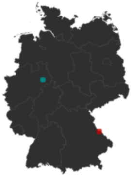 Deutschlandkarte: Wo liegt ?