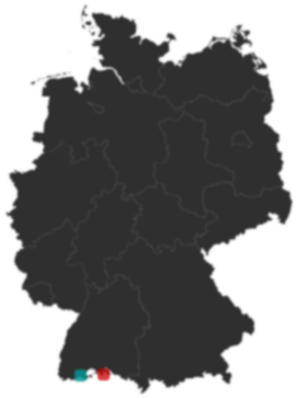 Deutschlandkarte: Wo liegt ?