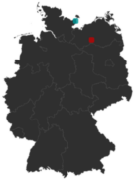 Deutschlandkarte: Wo liegt ?