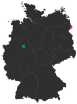 Deutschlandkarte: Wo liegt ?