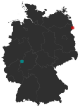 Deutschlandkarte: Wo liegt ?