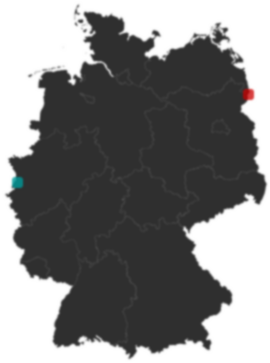 Deutschlandkarte: Wo liegt ?