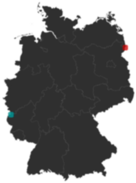 Deutschlandkarte: Wo liegt ?