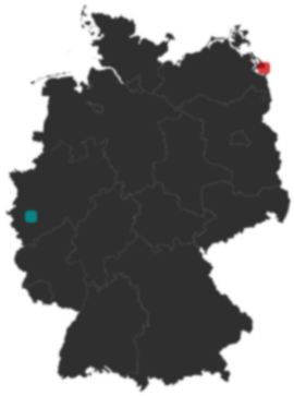 Deutschlandkarte: Wo liegt ?