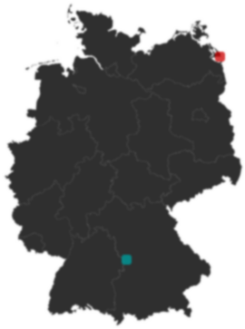 Deutschlandkarte: Wo liegt ?
