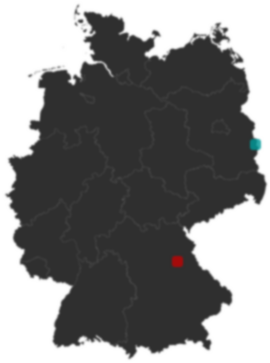 Deutschlandkarte: Wo liegt ?