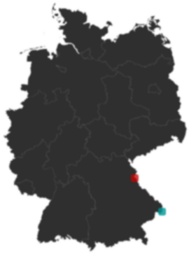 Deutschlandkarte: Wo liegt ?