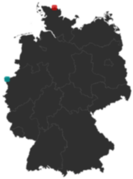 Deutschlandkarte: Wo liegt ?