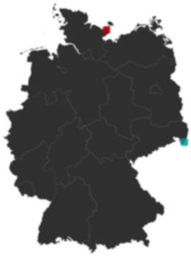 Deutschlandkarte: Wo liegt ?