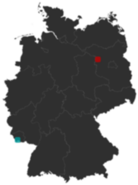 Deutschlandkarte: Wo liegt ?