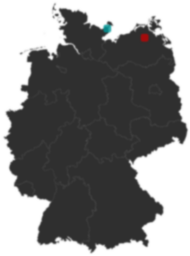 Deutschlandkarte: Wo liegt ?