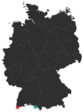Deutschlandkarte: Wo liegt ?