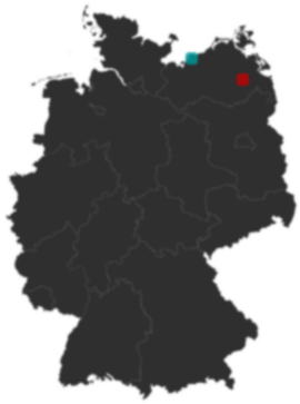 Deutschlandkarte: Wo liegt ?