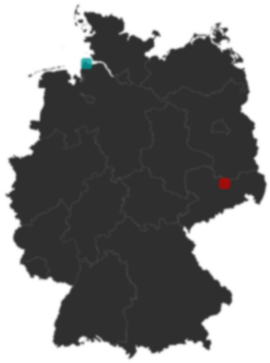 Deutschlandkarte: Wo liegt ?