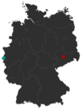 Deutschlandkarte: Wo liegt ?