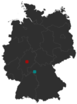 Deutschlandkarte: Wo liegt ?